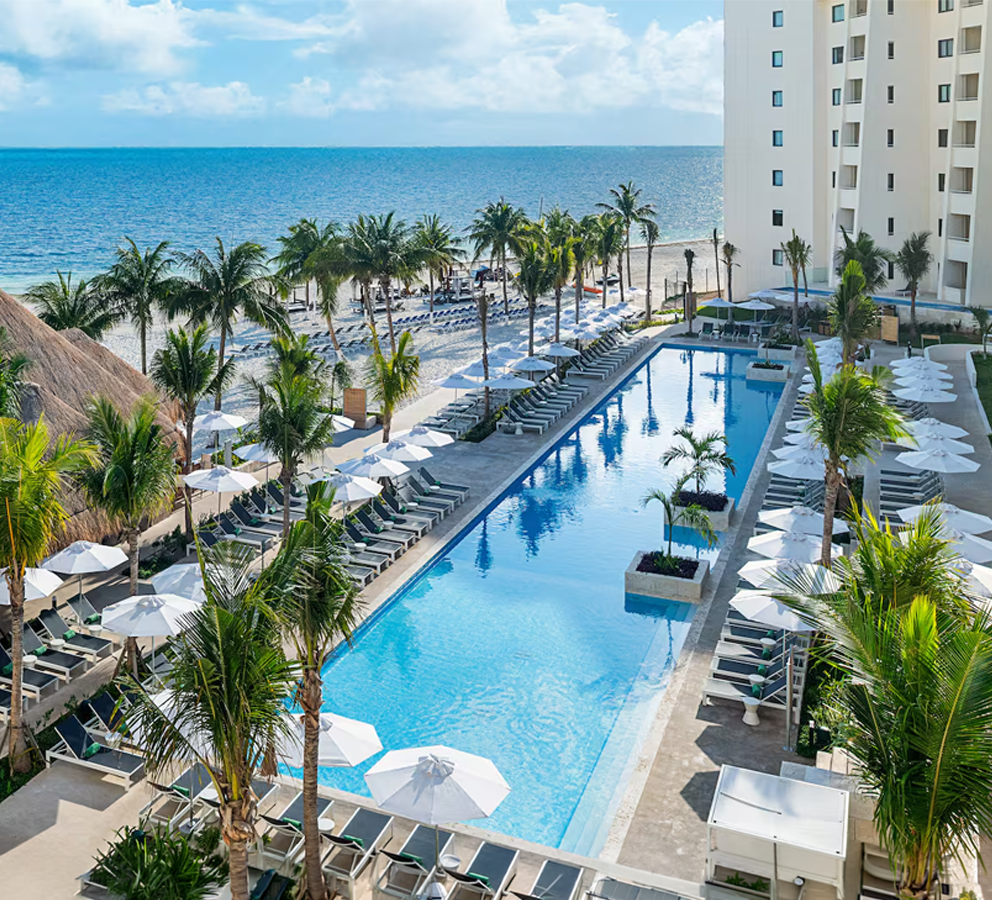 Vista del hotel Melia Cancun