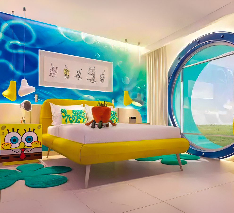 Habitacion hotel Nickelodeon