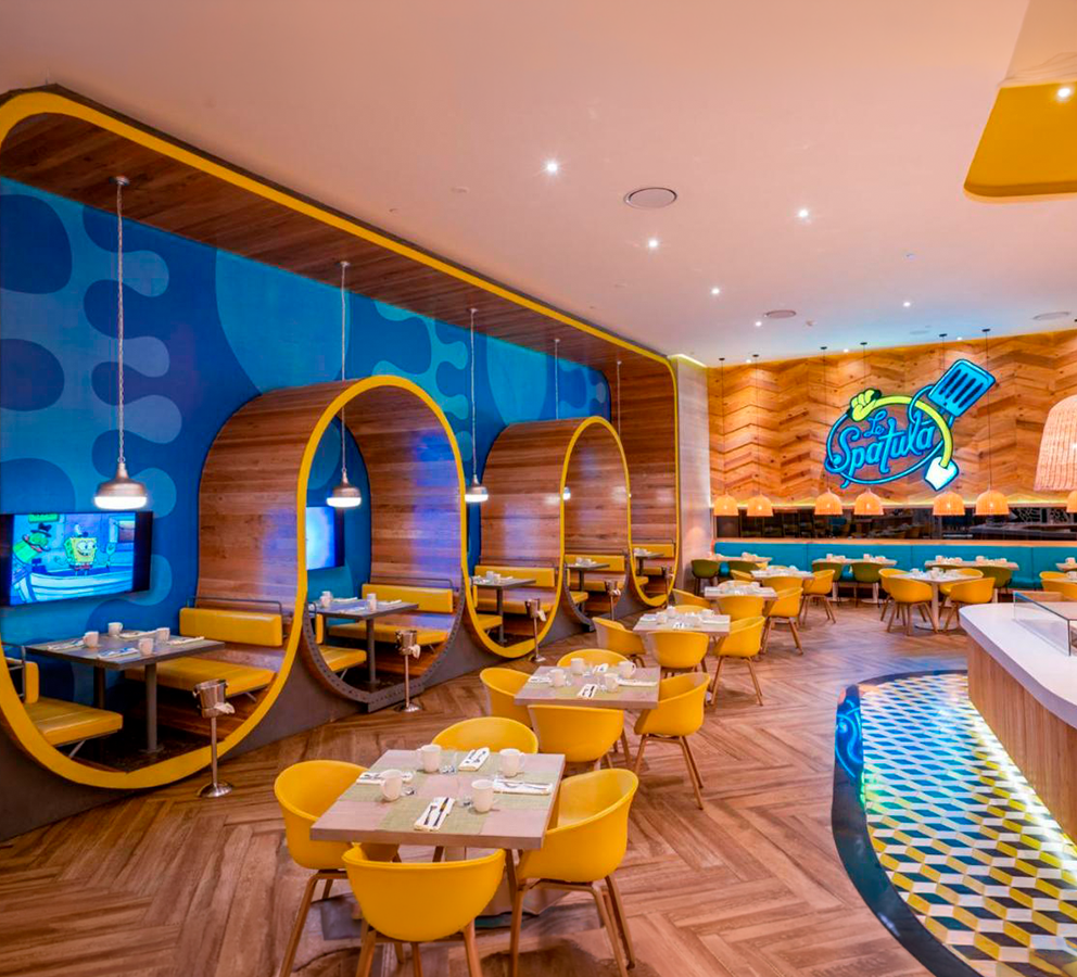 Restaurante hotel Nickelodeon